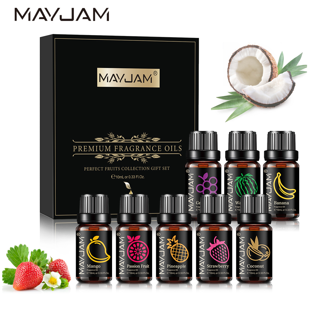 Soap Making Kit Amazon - MAYJAM 향수 오일 세트 8pcs 선물