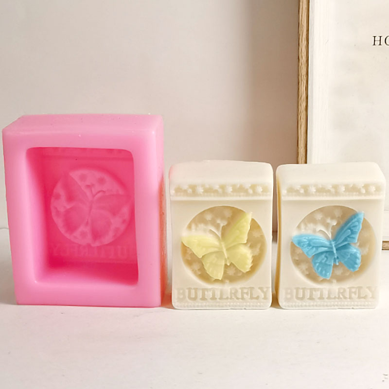 Soap Making Home - DIY 나비 수제 비누 실리콘 몰드,