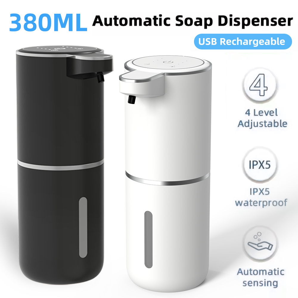 Soap Making Lab - 380ML 터치리스 IPX5 방수 4단계 조절