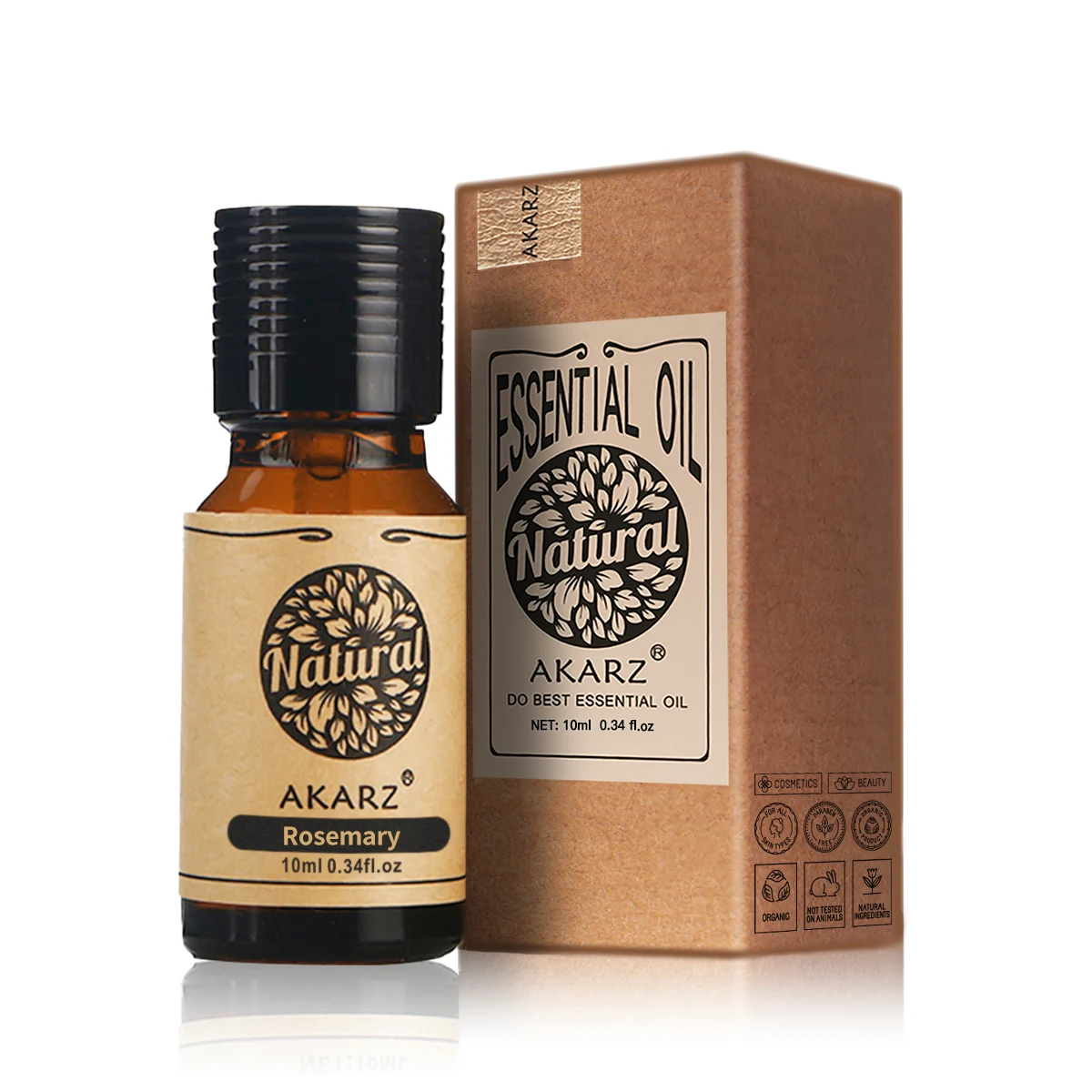 Soap Making Essential Oils - AKARZ 천연 로즈마리 에센셜 오일, 바디