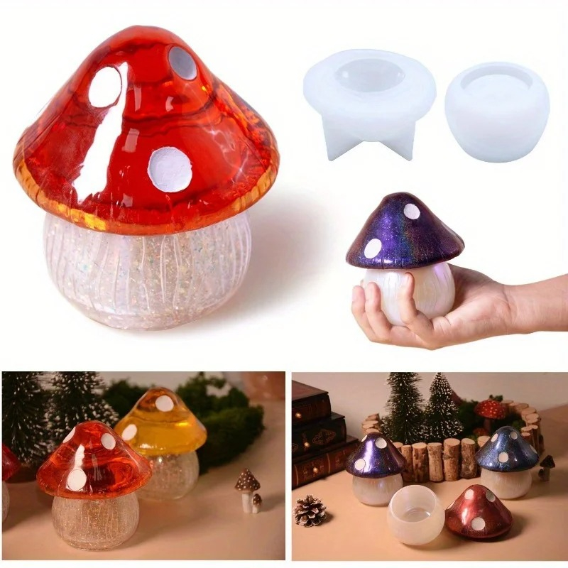 Soap Making Kit Amazon - 1 세트 다용도 버섯 디자인 실리콘