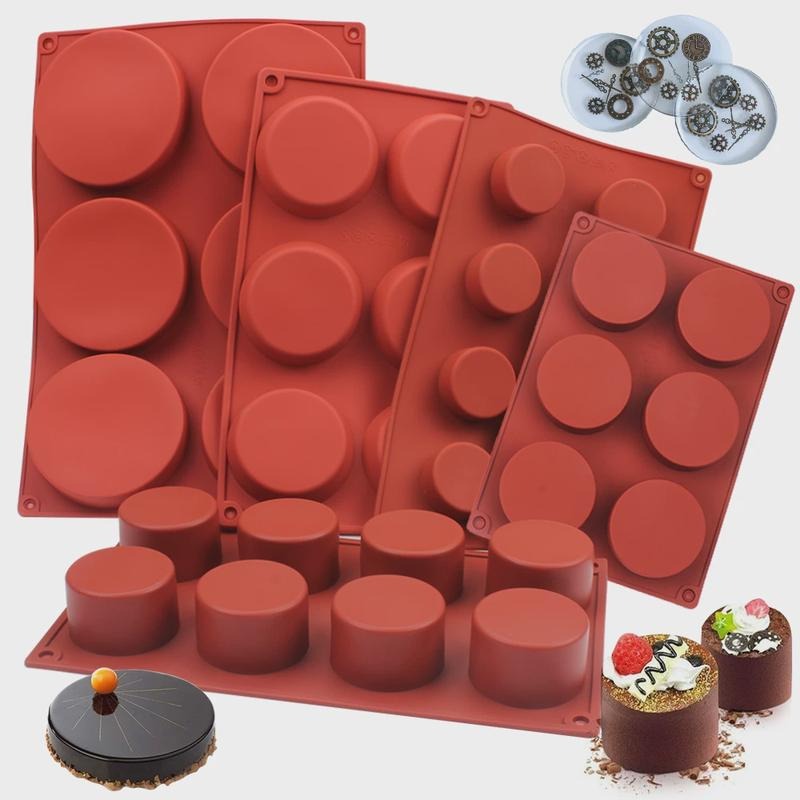 Soap Making Equipment For Beginners - 둥근 실리콘 비누 몰드 DIY 수제