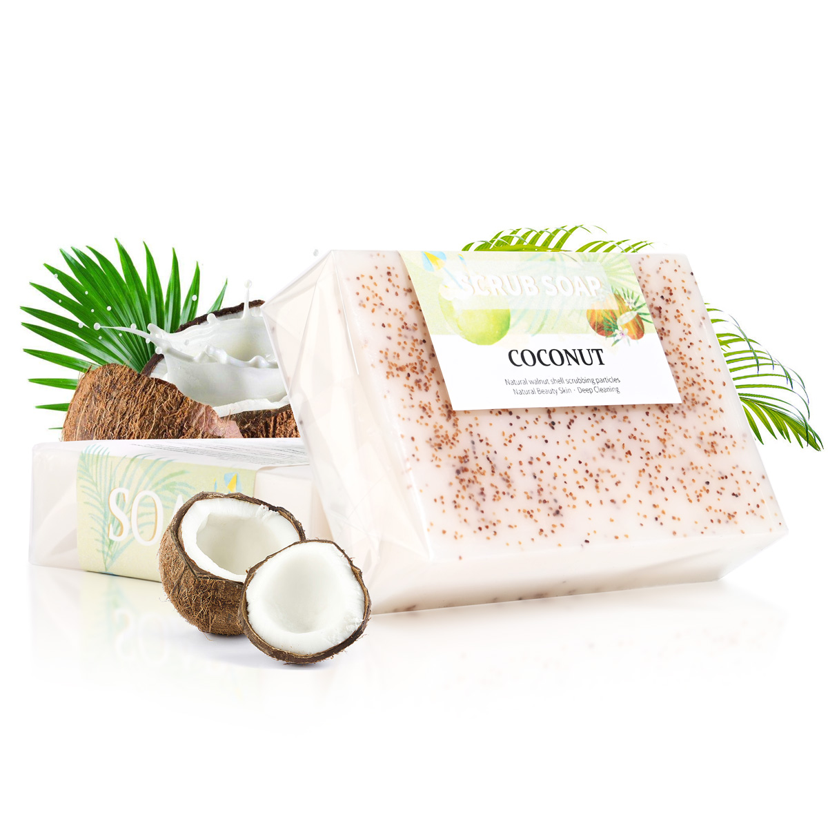 Soap Making Essential Oils - M+천연 코코넛 밀크 비누, 프로스트 입자