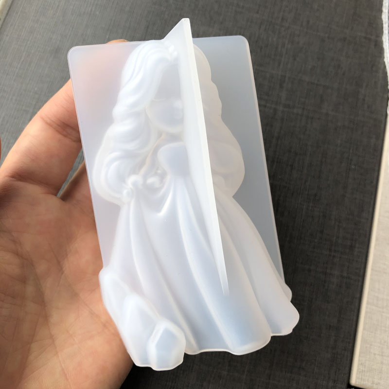 3D 귀여운 공주 실리콘 양초 금형 천사 소녀 비누 수 - Soap Making Home 리뷰 및 가격