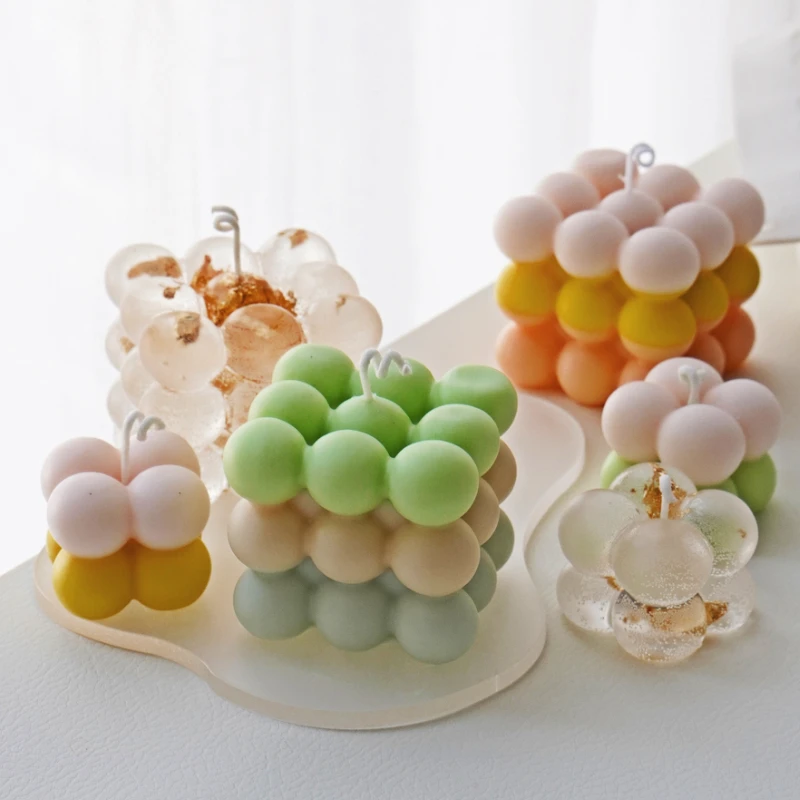 3D 버블 큐브 양초 실리콘 몰드 세트 DIY 꽃 구름 - Soap Making Kit Amazon 리뷰 및 가격