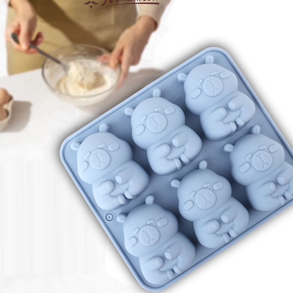 귀여운 카피바라 모양의 실리콘 케이크 몰드, 초콜릿,  - Soap Making Organic 리뷰 및 가격