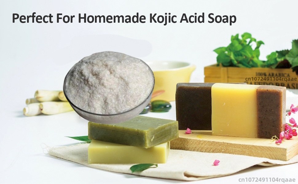99% 순수 코직산 분말 피부 미백 항산화 원료 비누  - Soap Making Acid 리뷰 및 가격