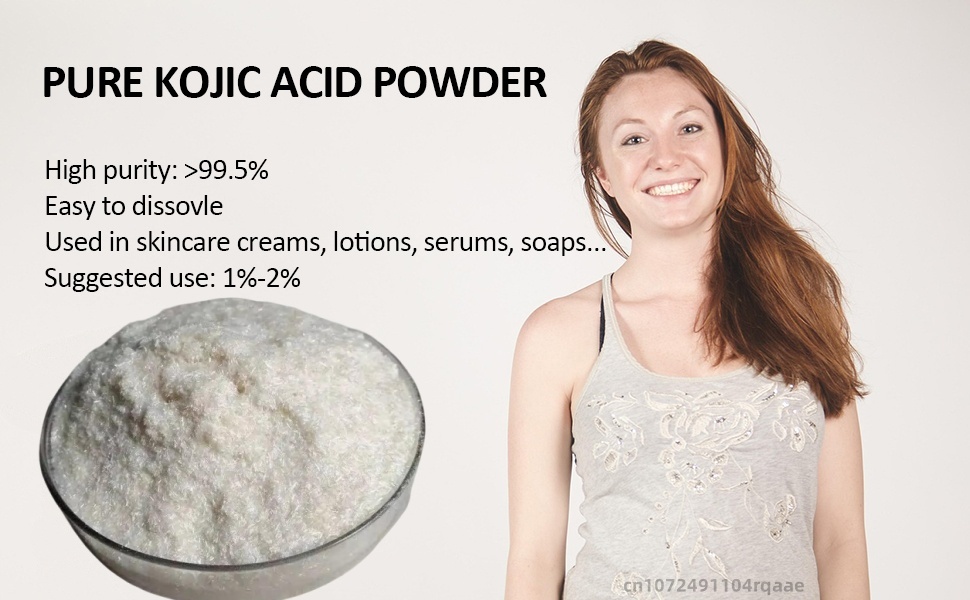 코직산 분말 99% 순수 |   피부 미백 및 광채 화 - Soap Making Acid 리뷰 및 가격