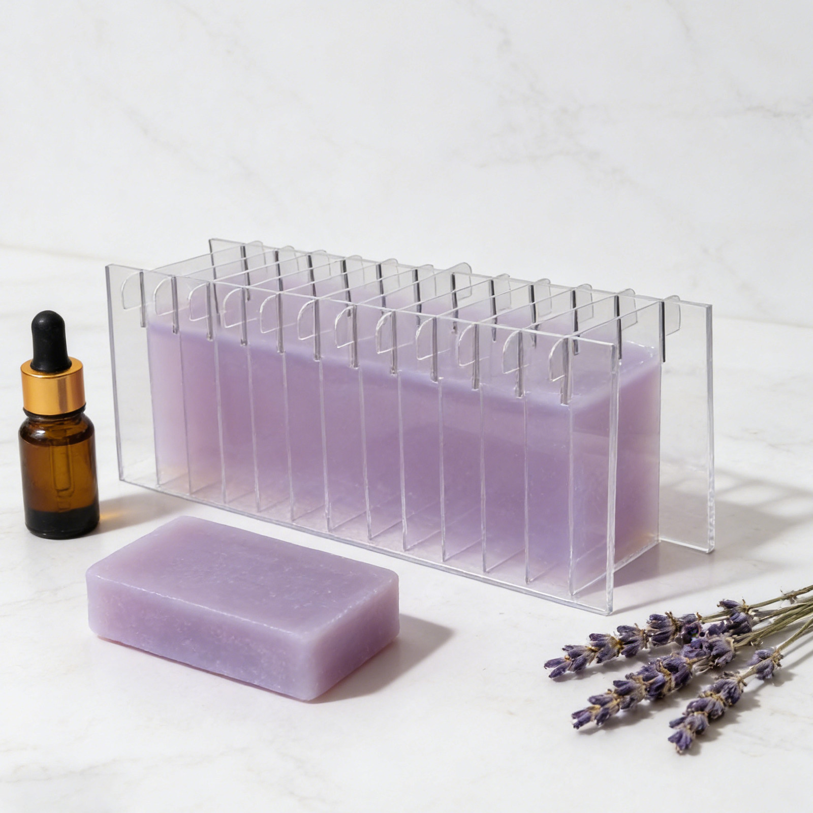 실리콘 몰드용 아크릴 비누 분할판, 콜드 프로세스 멜트 - Soap Making Equipment For Beginners 리뷰 및 가격