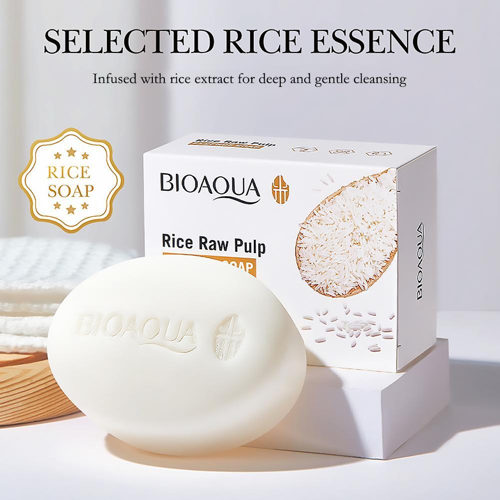 바이오아쿠아 화이트 라이스 생쌀 펄프 페이셜 솝 페이스 - Soap Making Essential Oils 리뷰 및 가격