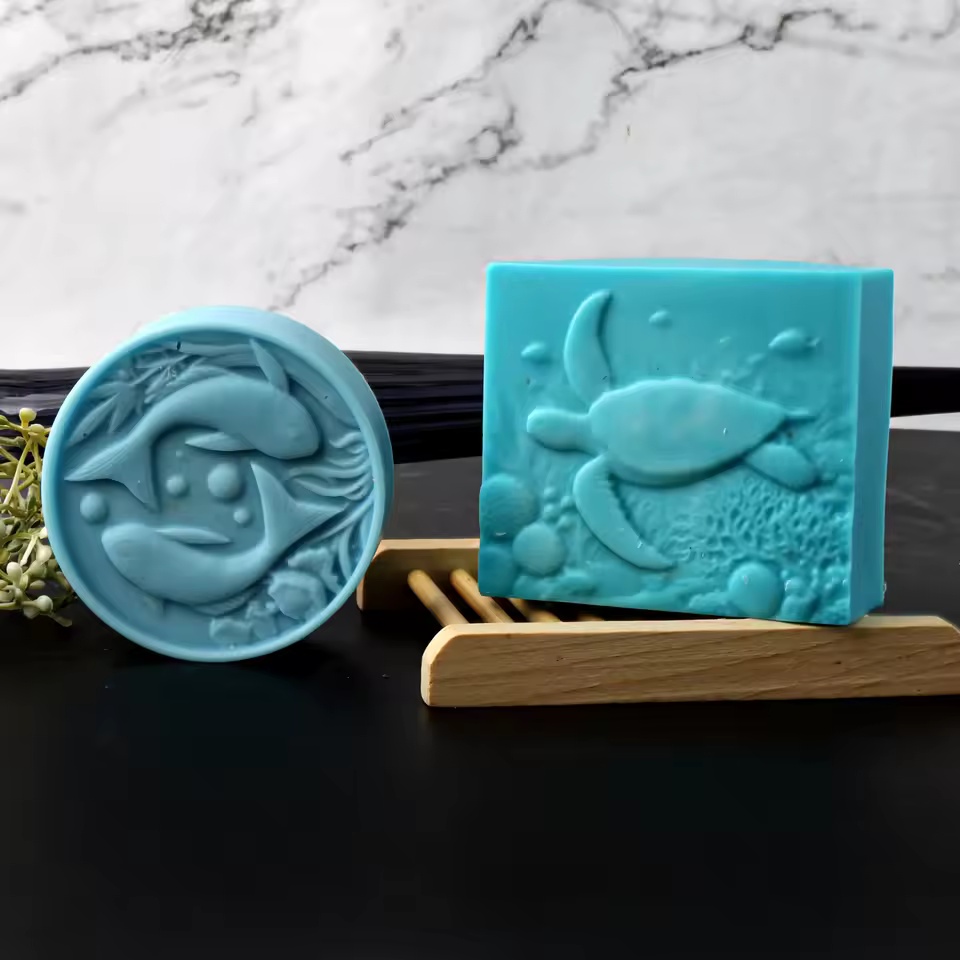3D 해마 실리콘 비누 몰드 DIY 바다거북 상어 동물 - Soap Making Home 리뷰 및 가격