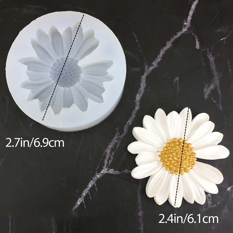 DIY 양초 실리콘 금형 데이지 카모마일 꽃 양초 왁스 - Soap Making Home 리뷰 및 가격