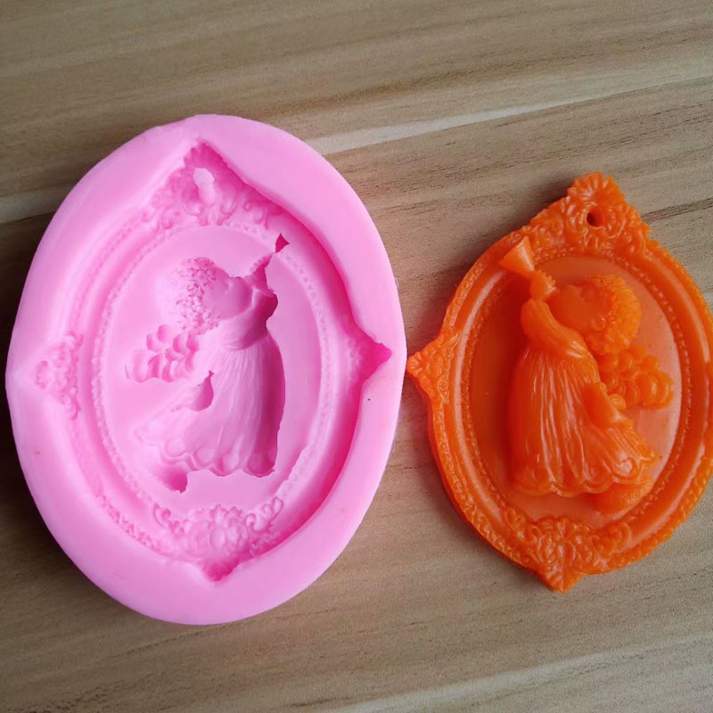 천사 어린이 모양 실리콘 비누 몰드, 수제 타원형 석고 - Soap Making Home 리뷰 및 가격