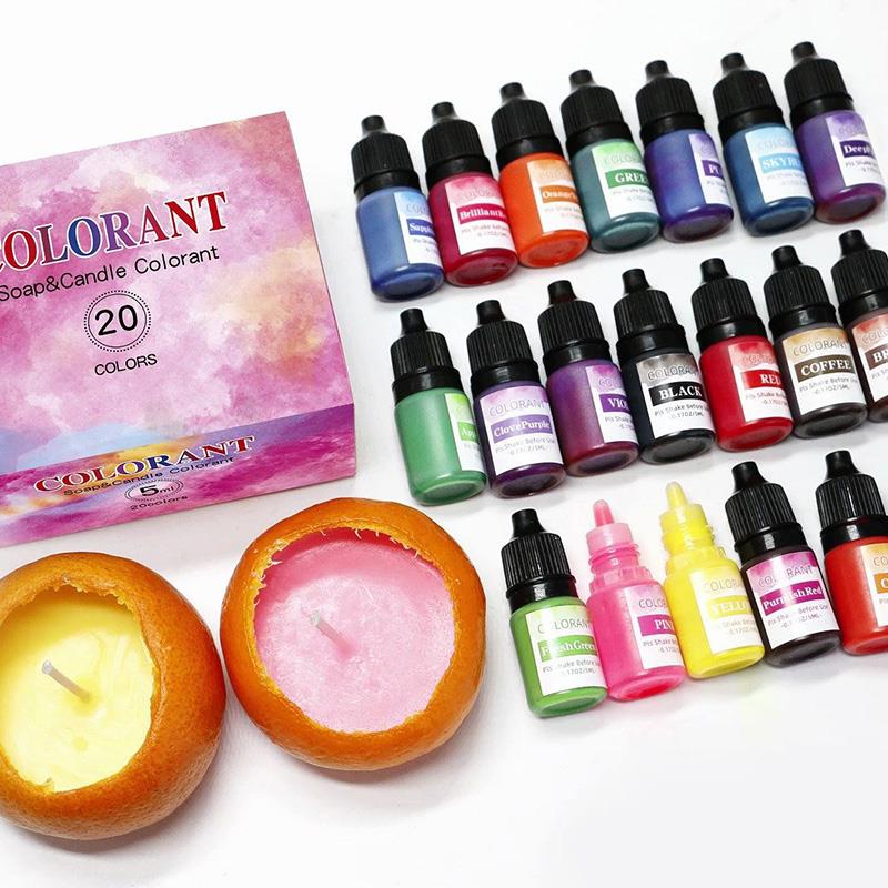20/24 색상 양초 염료 안료 세트 비누 액체 착색제 - Soap Making Kit Amazon 리뷰 및 가격