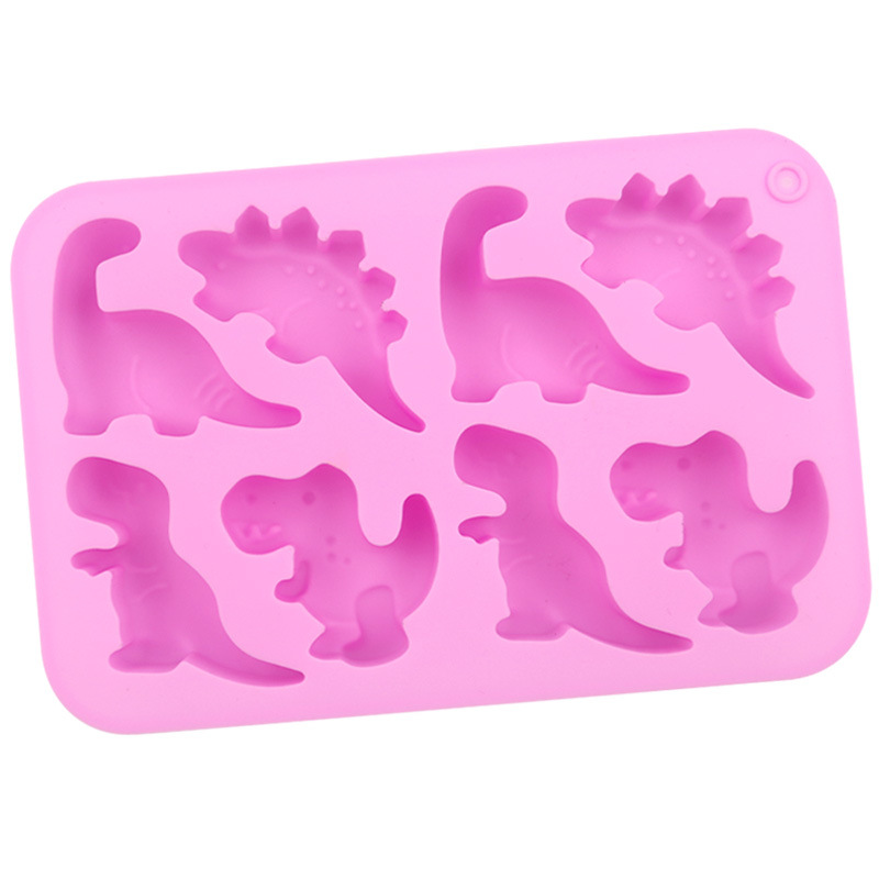 블루스 도매 8종 공룡 만화 실리콘 케이크 틀 DIY  - Soap Making Organic 리뷰 및 가격