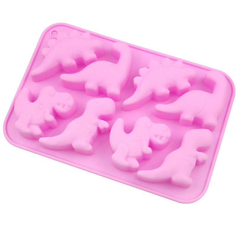 블루스 도매 8종 공룡 만화 실리콘 케이크 틀 DIY  - Soap Making Organic 리뷰 및 가격
